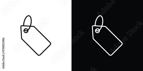 Tag icon logo template designs.