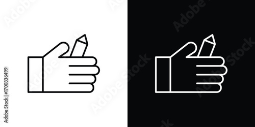 Self expression icon logo template designs.