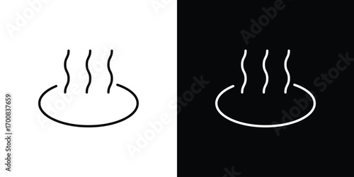 Onsen icon logo template designs.