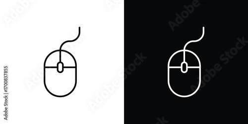 Mouse icon logo template designs.