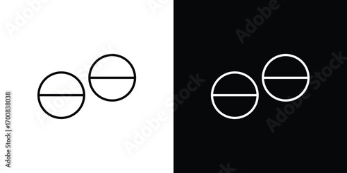 Medicine icon logo template designs.