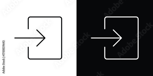 Enter icon logo template designs.