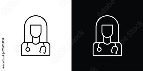 Doctor icon logo template designs.