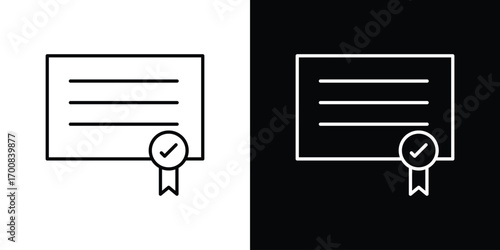 Diploma icon logo template designs.