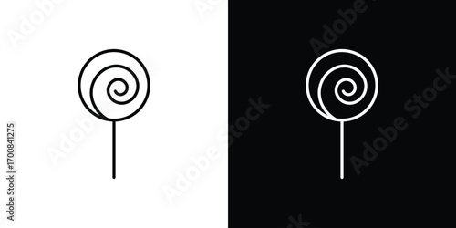 Candy icon logo template designs.