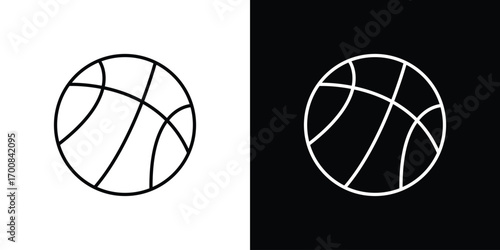 Basketball icon logo template designs.