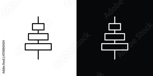 Align center icon logo template designs.