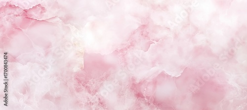 Elegant Pink Marble Texture Providing an Exquisite Backdrop for Design and De...