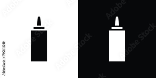 Sauce icon line style. Graphic design element vectors