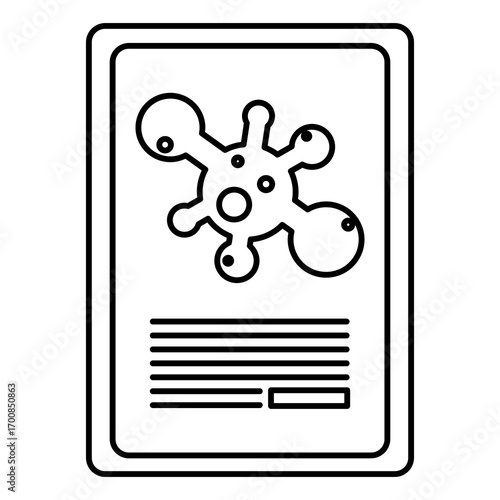 Medical Clipboard Icon Vector Symbol Graphic