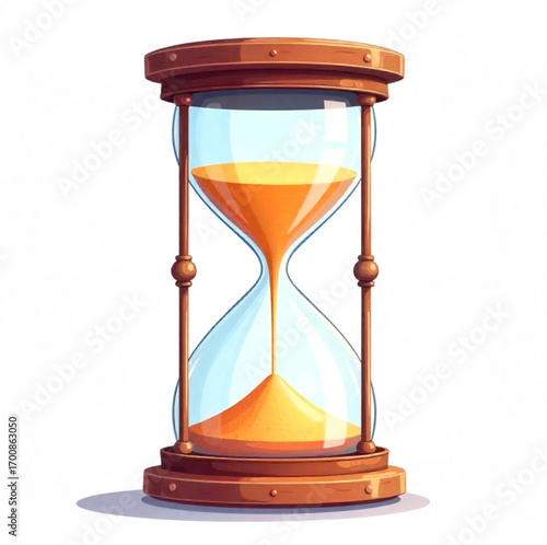Antique hourglass