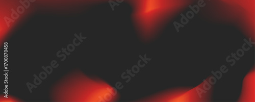 Vector Red Light Leak Film Filter Effect On Black Transparent Background For Vintage Photo Design