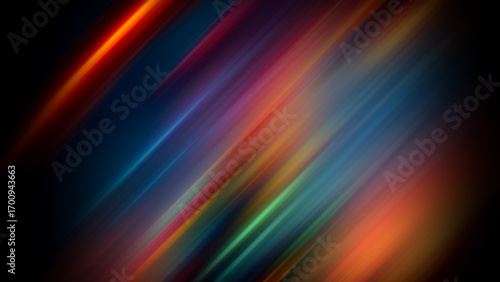 4K abstract blue and gray motion blurred background with diagonal lines.