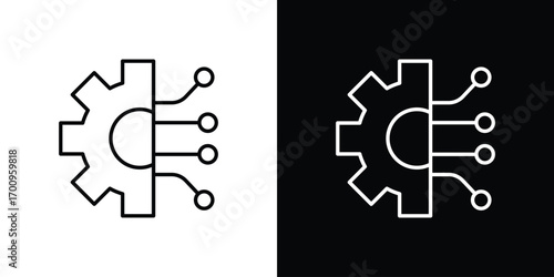 Transform icon logo black vector. suitable for any business website designs