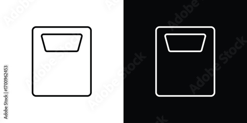 Scale icon logo black vector. suitable for any business website designs