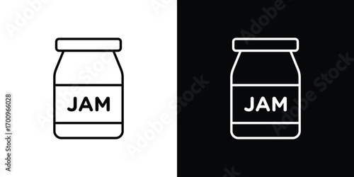 Jam icon logo black vector. suitable for any business website designs