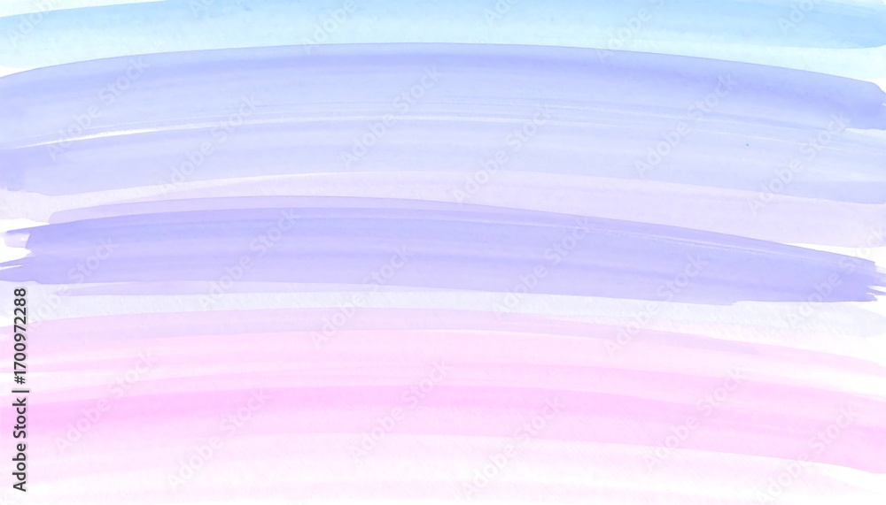 Fototapeta premium Pastel horizontal brushstrokes in a cool-to-warm gradient