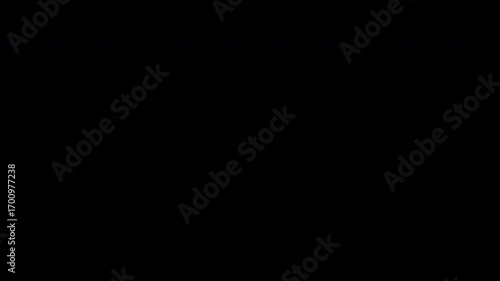 Paint brush wipe transition. Animation of filling the screen with a chalk stroke