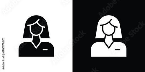 Doctor icon. vector art. solid style pictogram