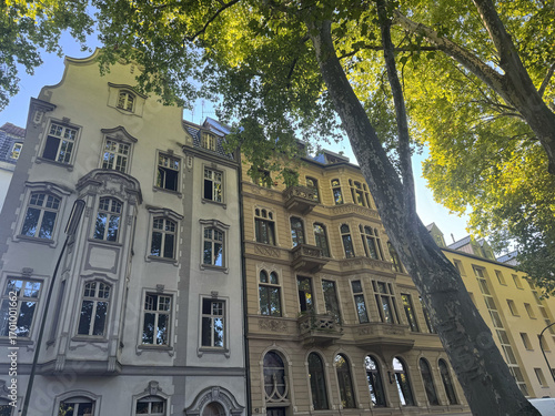 Altbaufassaden in der Kölner Südstadt