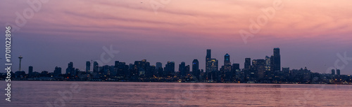 Hazy Sunrise in the Emerald City