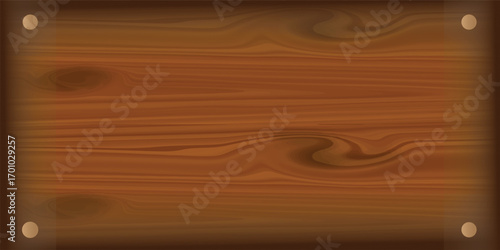 Natural wooden texture background with a dark brown woodgrain pattern