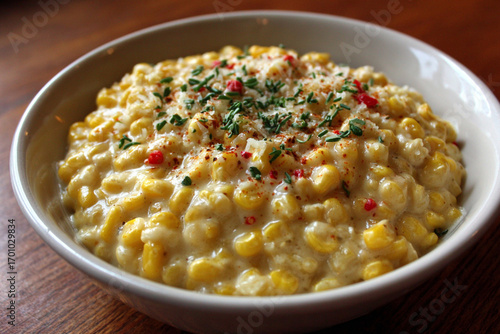 Creamed corn generative AI