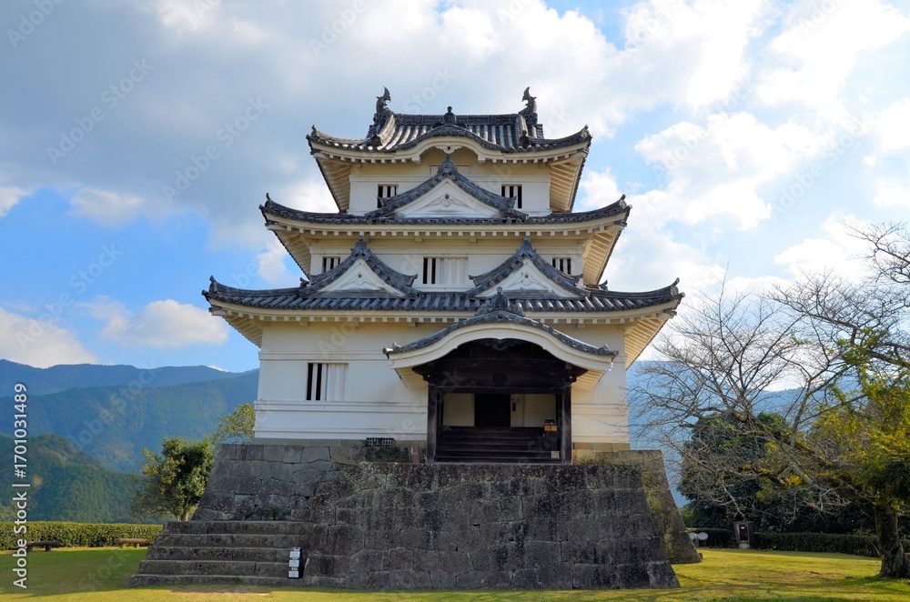 Obraz premium 宇和島城 天守閣