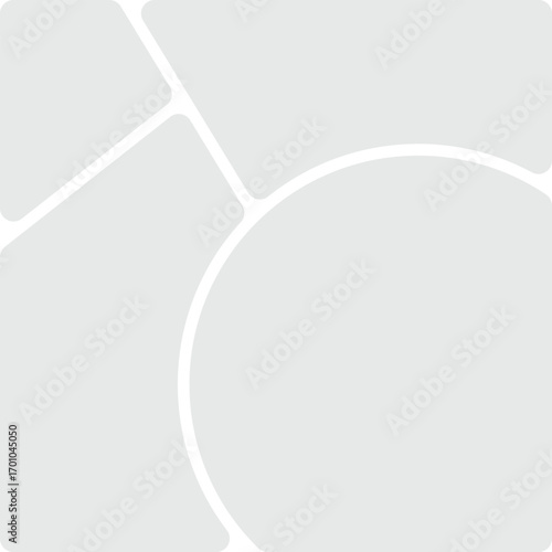 Blank photos or pictures frame collage for poster design on a square background