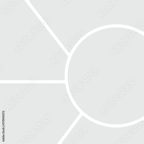 Blank photos or pictures frame collage for poster design on a square background