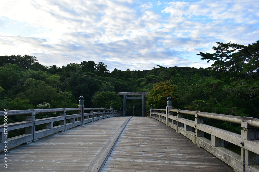 Fototapeta premium 三重 神社仏閣 伊勢神宮