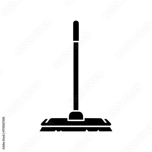 illustration of mop cleaning tool representing household hygiene, sanitation, and floor maintenance equipment
