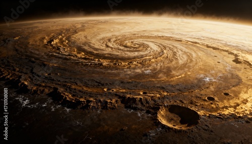 Alien Planet Surface Texture