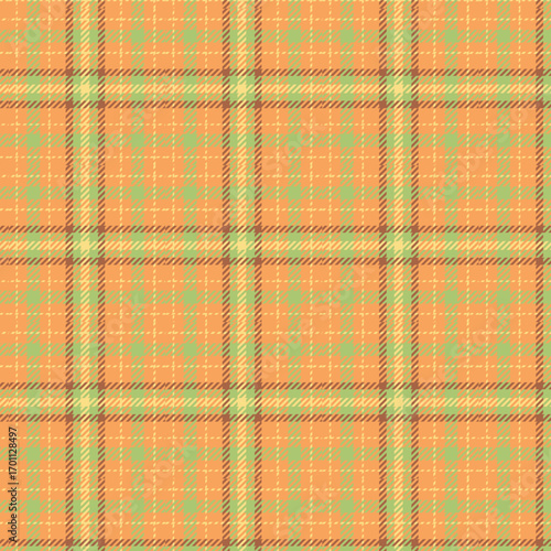 Tartan Pattern Design. This image displays a plaid pattern, often used in Scottish kilts, textiles, and fashion design to represent heritage, identity, and aesthetic appeal.