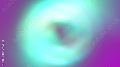 Dynamic swirling light effects with vibrant purple and teal gradient blend, abstract motion background