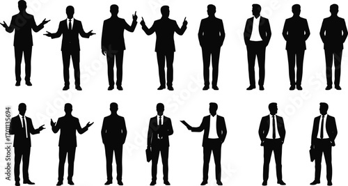 Silhouettes of Construction Workers in Hard Hats Holding Tools, Walking, Waving, Standing Together on Jobsite Representing Safety and Teamwork