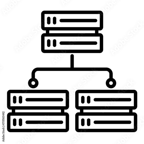 Big Data  Icon Element For Design	