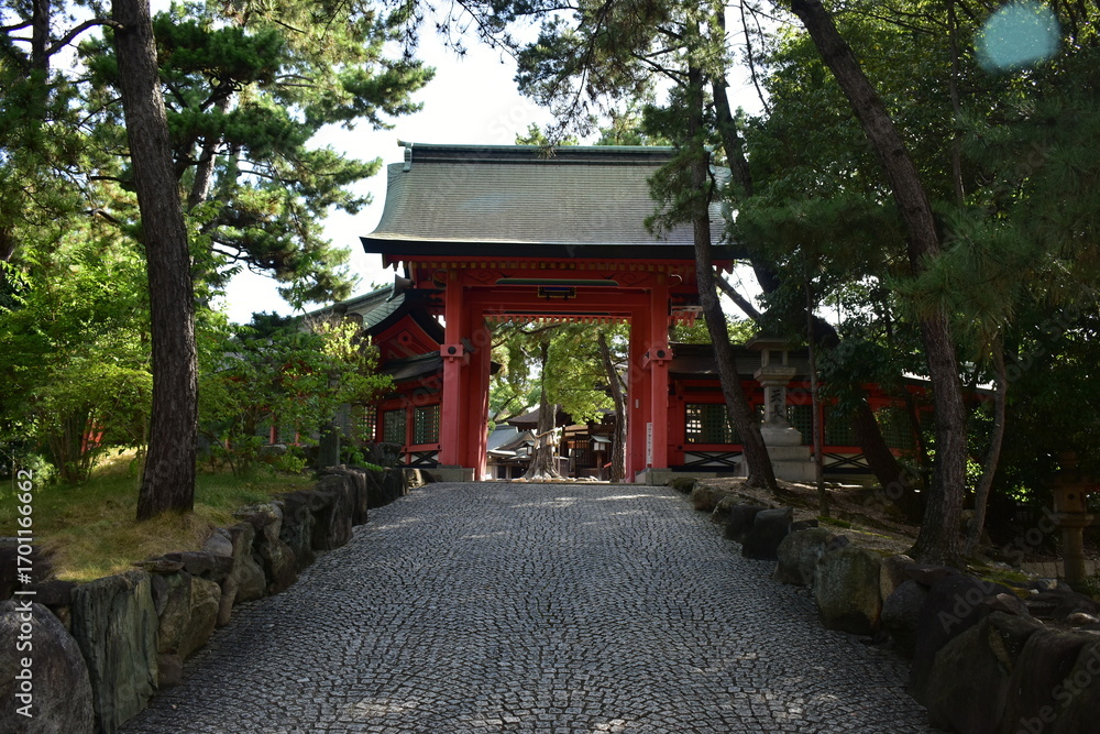 Obraz premium 大阪 神社仏閣 住吉大社
