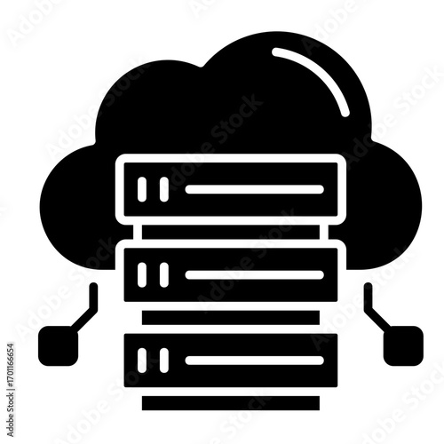 Cloud  Icon Element For Design	