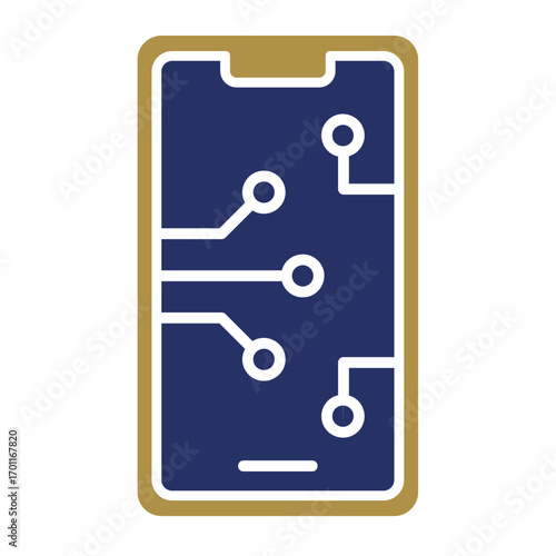 Smartphone  Icon Element For Design	