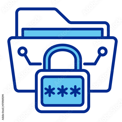 Data Encryption  Icon Element For Design	