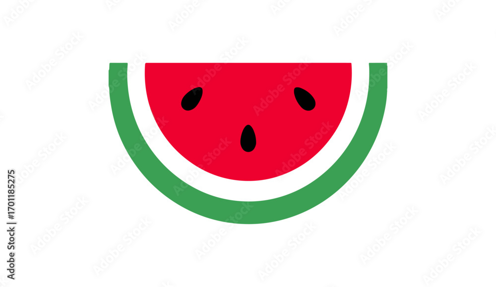 Watermelon slice graphic design Watermelon slice graphic design