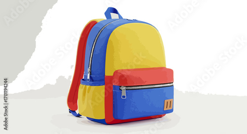 Colorful backpack