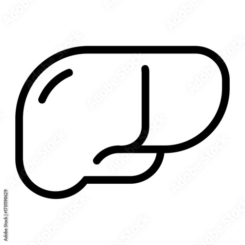 liver line icon
