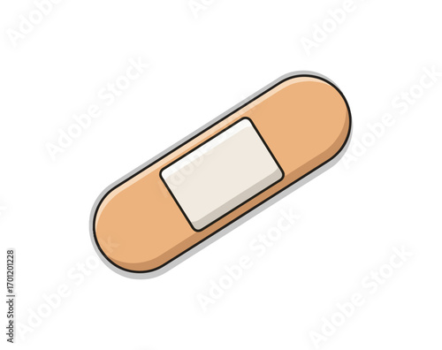 Adhesive bandage illustration