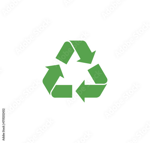 Recycle symbol graphic
