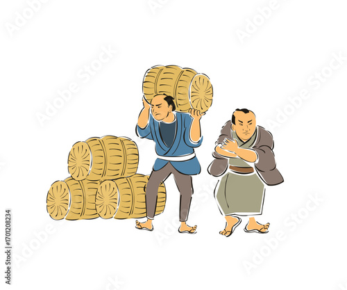 年貢米　江戸幕府