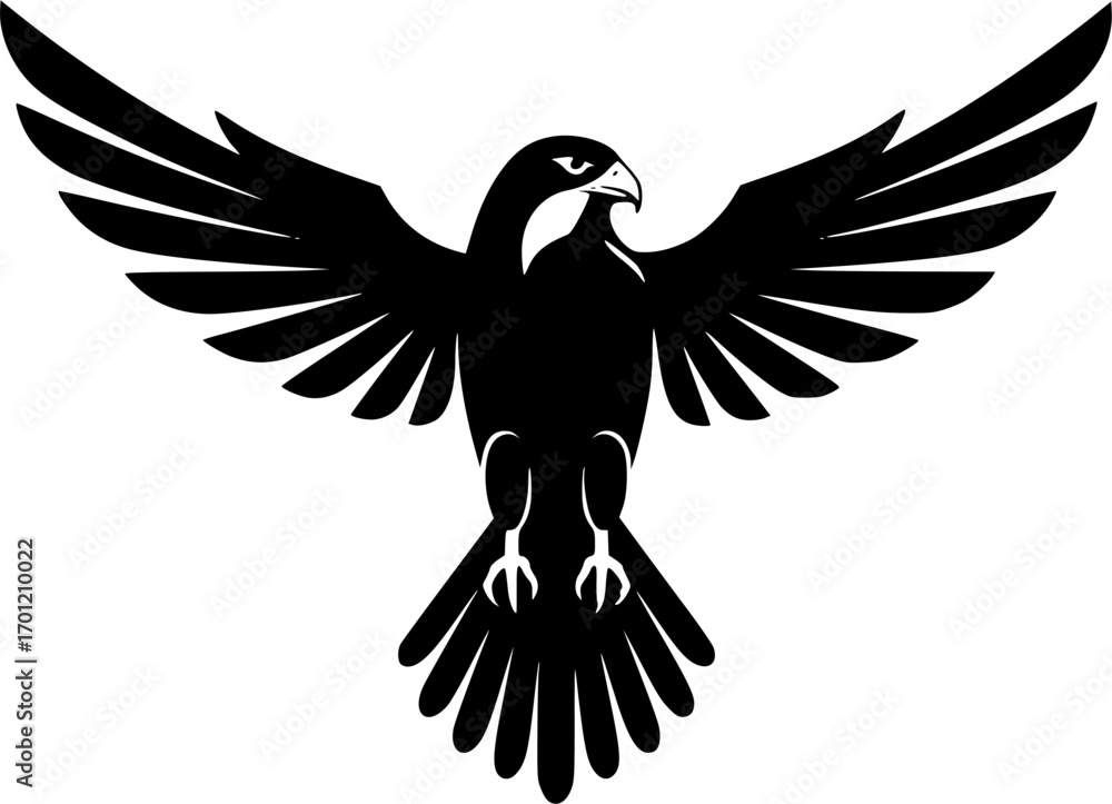 Obraz premium falcon vector ilastration 