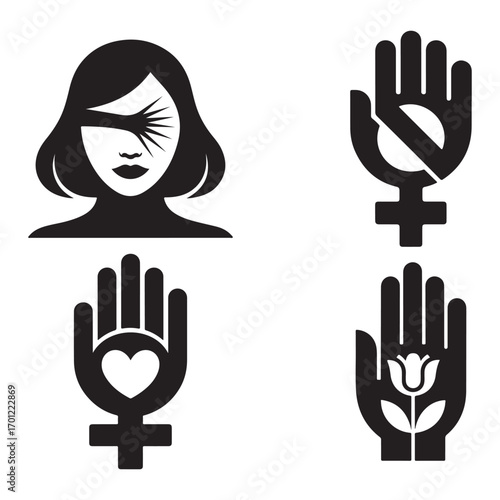 Empowering Women Symbols of Strength and Solidarity