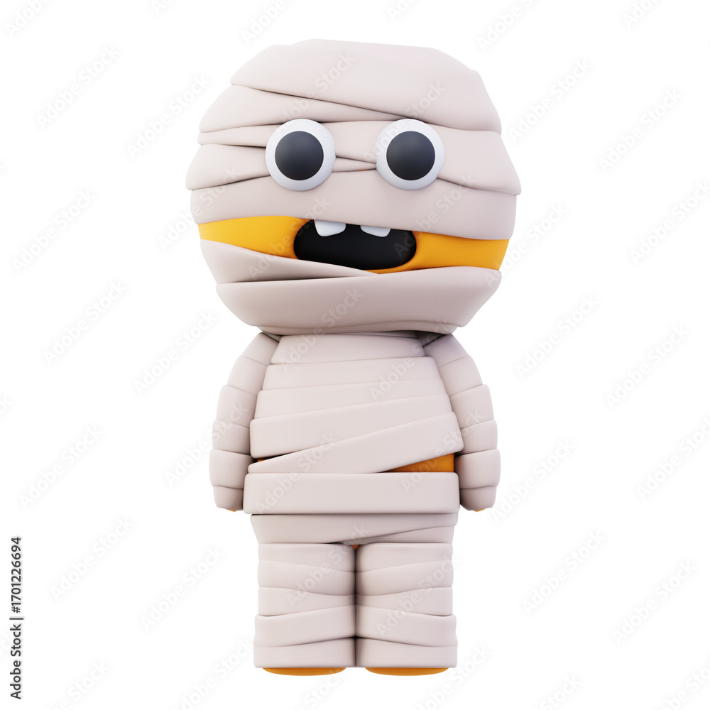 Fototapeta premium mummy 3d illustration